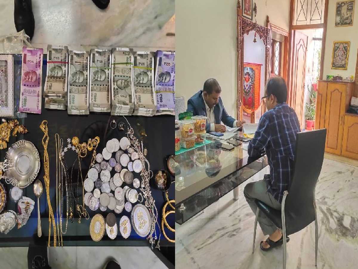 एआईजी के ठिकानों पर एसवीयू की छापेमारी : पटना, मुजफ्फरपुर और सिवान के ठिकानों को खंगाल रही टीम, लाखों की ज्वेलरी-कैश बरामद